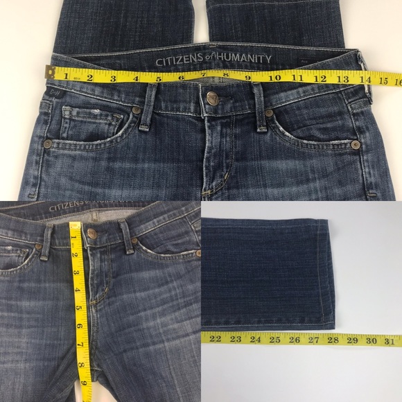 Citizens of Humanity Ava Low Rise Straight Leg 25 - Picture 7 of 7